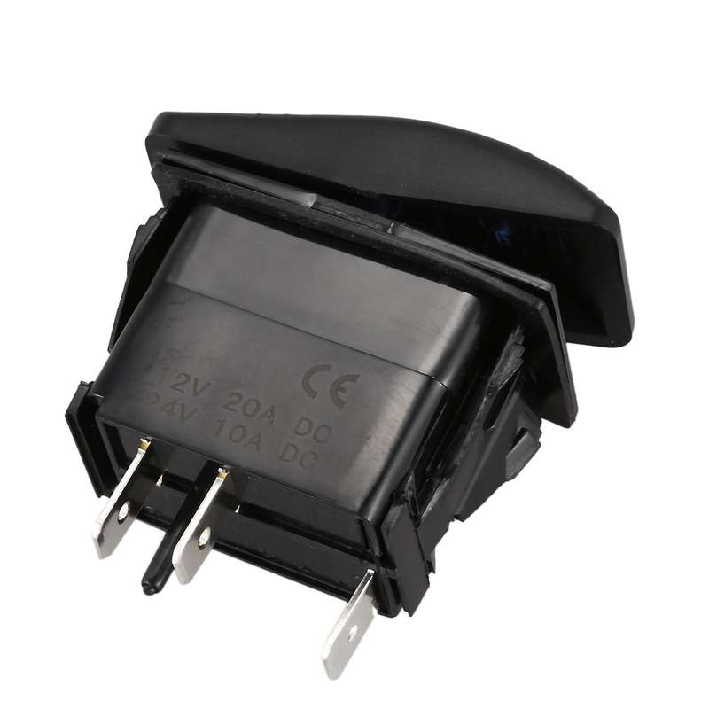 2x 12v 20a Car Boat Rocker Led Light Illuminated Spst On-off Switch