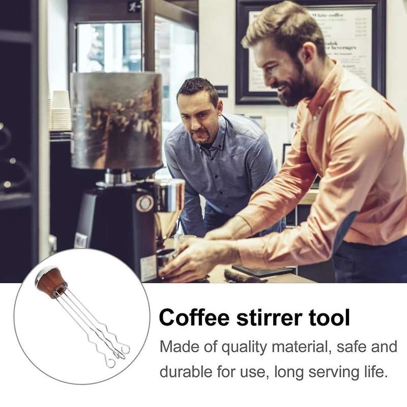 Coffee Powder Stirrer Coffee Powder Hand Tamper Distributor Tools B