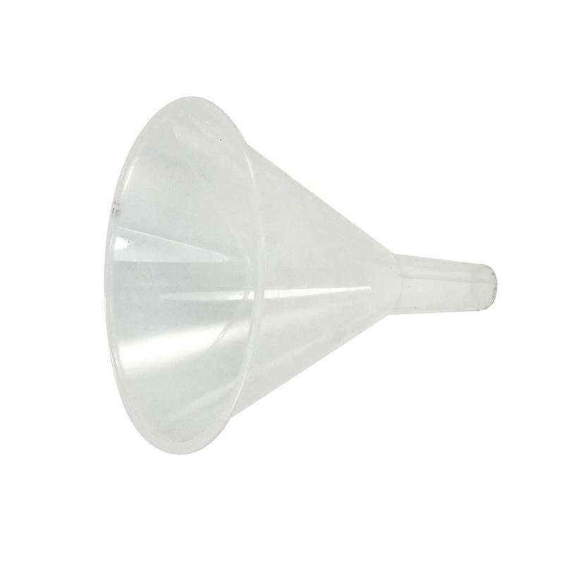120mm Dia Mund Klar Kunststoff Weiss Filter Trichter Fuer Labor
