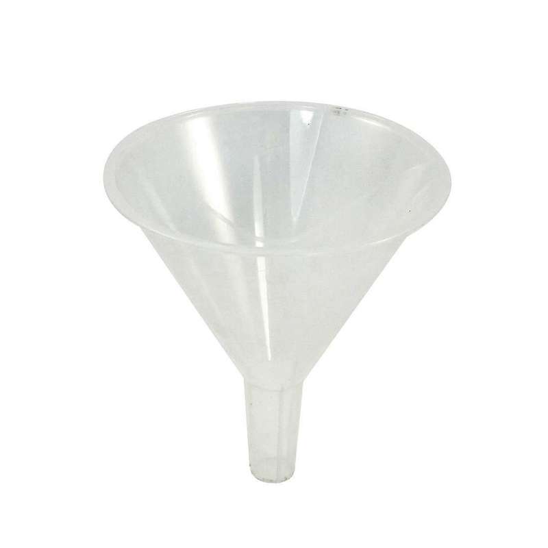 120mm Dia Mund Klar Kunststoff Weiss Filter Trichter Fuer Labor