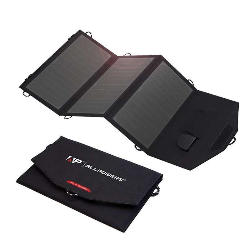 Allpowers 18v 21w Solar Charger for 12v Car Battery Mobile Phone