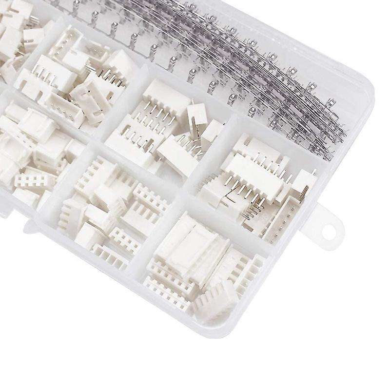 460pcs 2.54mm Jst-xh Kit with 2.54mm Female Pin & 2/3/4/5/6 Pin Plug