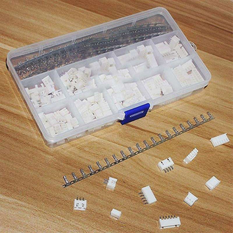 460pcs 2.54mm Jst-xh Kit with 2.54mm Female Pin & 2/3/4/5/6 Pin Plug