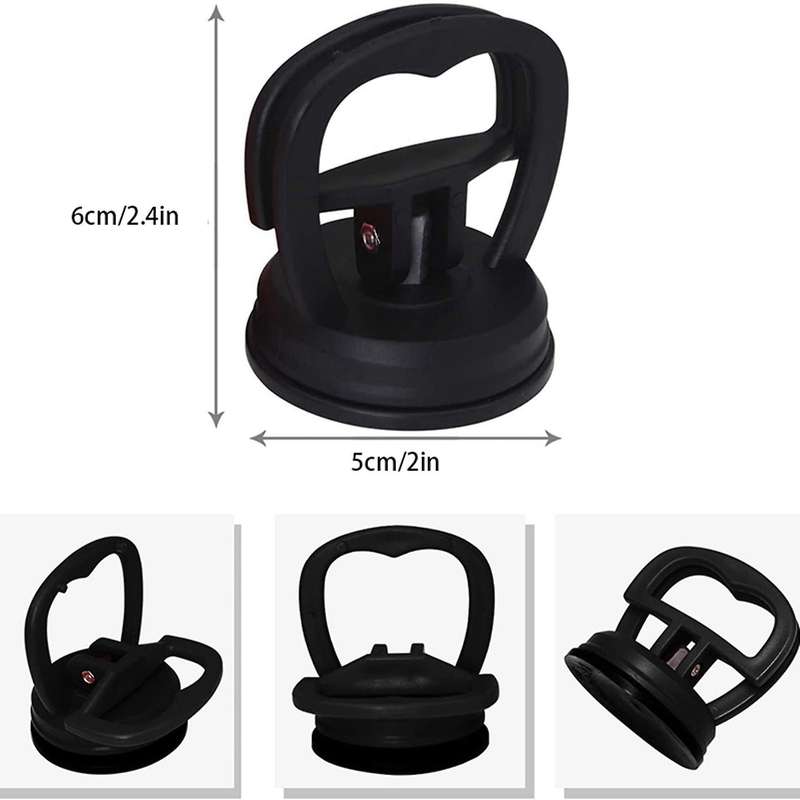 4 Pack Suction Cup Dent Puller Handle Lifter, Dent Removal Tools