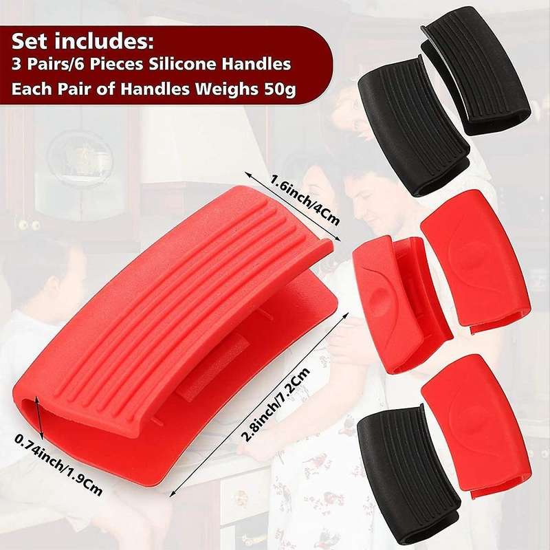 Silicone Insulated Cover,for Cast Iron Woks/frying Pans/griddles