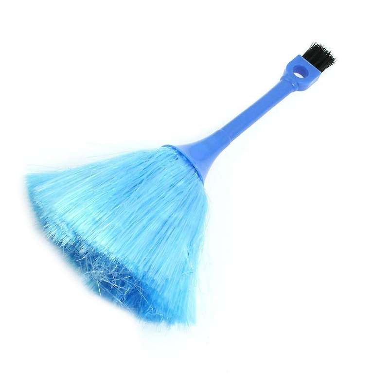 Desktop Computer Telephone Blue Two Ends Keyboards Cleaning Ash Brush
