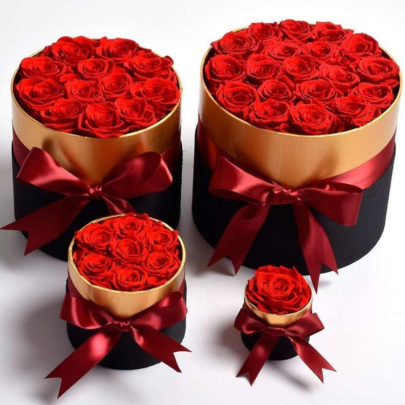 Eternal Rose In Love Box with Box Set Best Mother's Day Gift 1