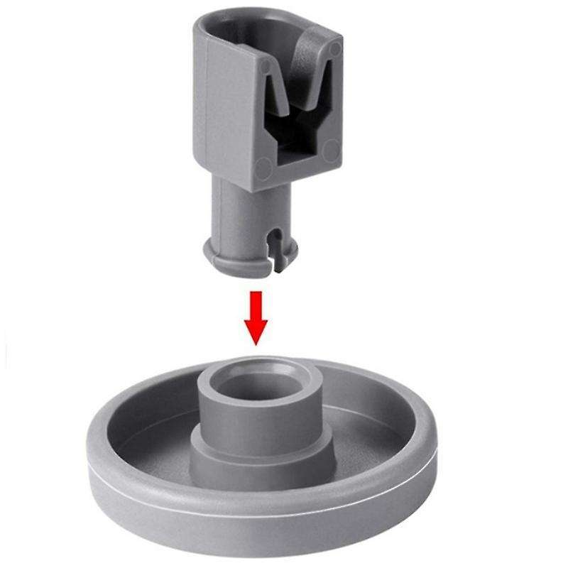 12pcs Dishwasher Wheels Lower Basket Wheels for Aeg Electrolux