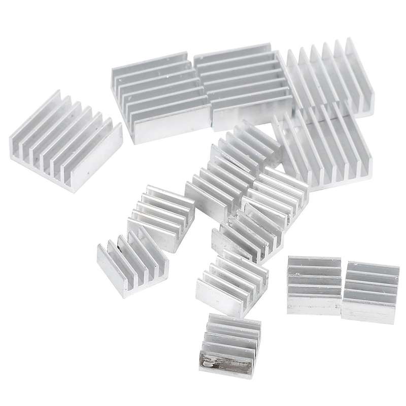 15 Pcs One Set Aluminum Heatsink Cooler Kit Sink