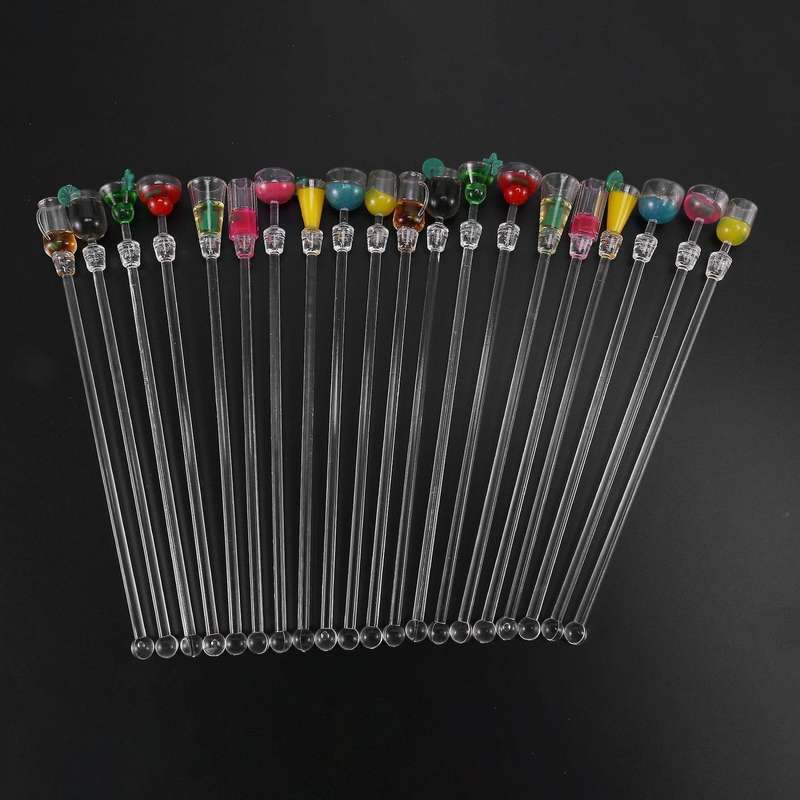 Tropical Drink Stirrers Cocktail Drink Stirrers 9 Inch Mixer Bar