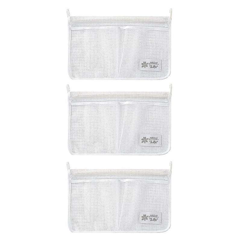Fridge Hanging Bag for Kitchen Household Sundries Sorting Bag (white)