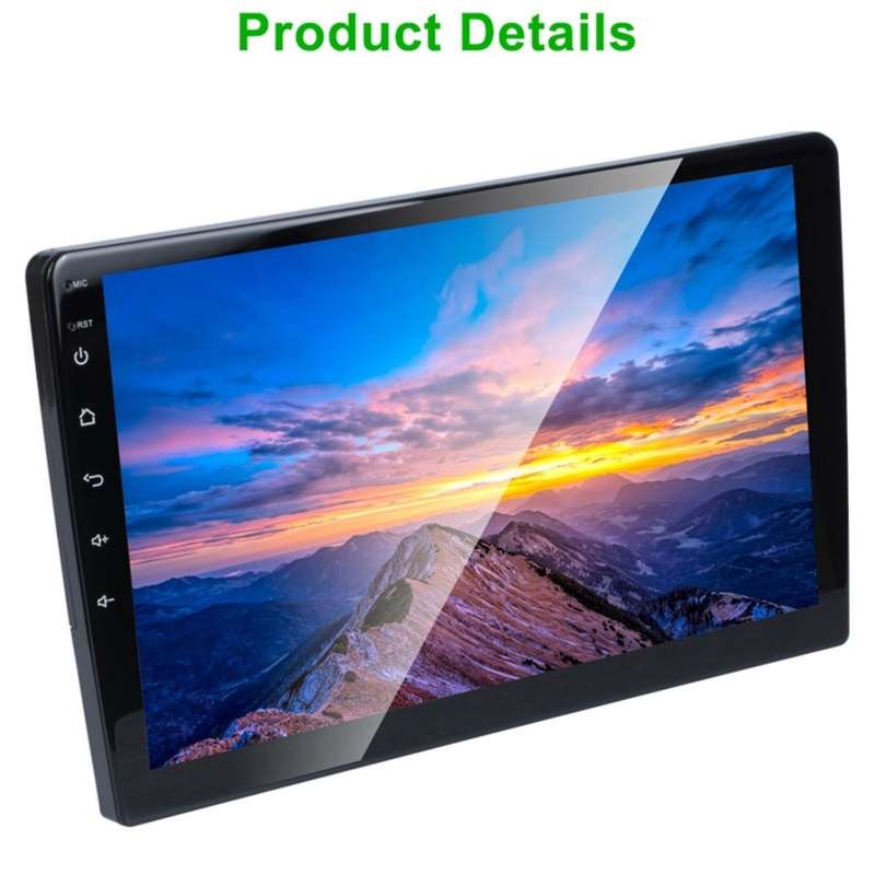 2 Din Car Radio 10.1 Inch Hd Mp5 Multimedia Player Navigation Wifi