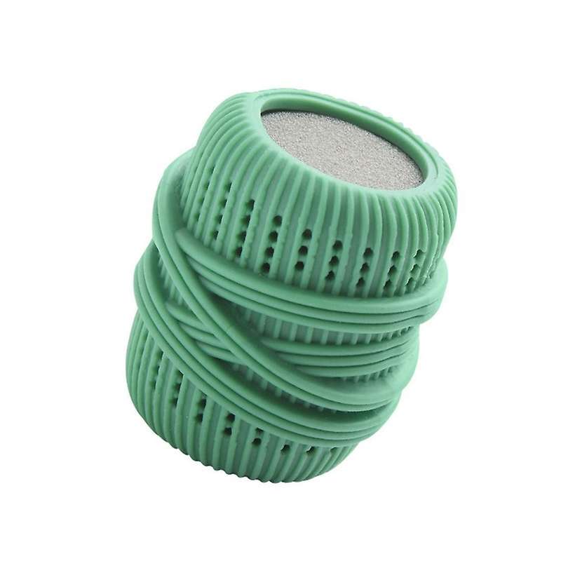 3 Pieces Of Laundry Ball Drum Washing Machine Supplies Dark Green