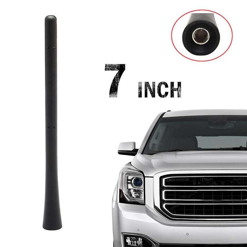 7 Inch Short Black Signal Antenna for Chevrolet Silverado Gmc Sierra