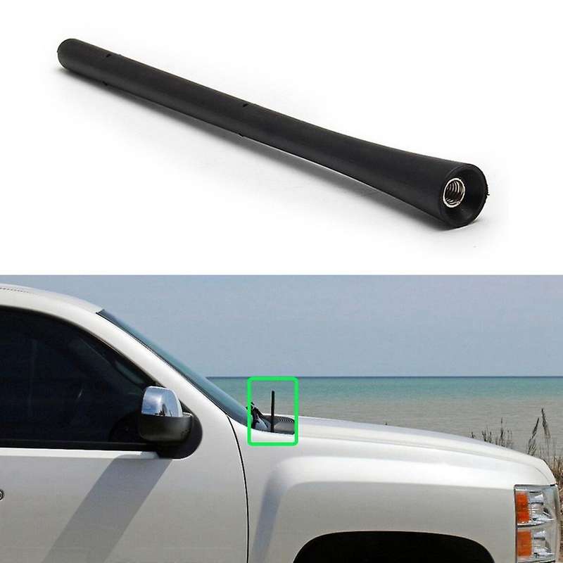 7 Inch Short Black Signal Antenna for Chevrolet Silverado Gmc Sierra