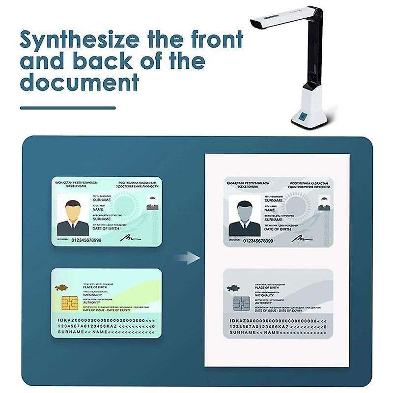Portable High-definition Scanner, with Real-time Projection Function
