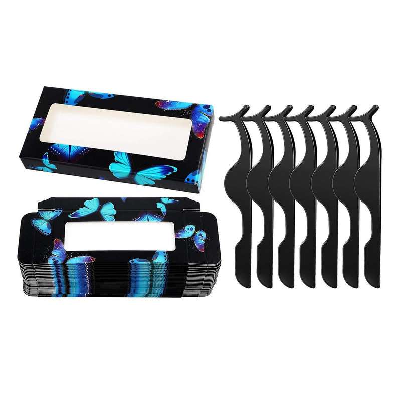 20pieces False Eyelash Kit Include 10 False Eyelash Storage Box