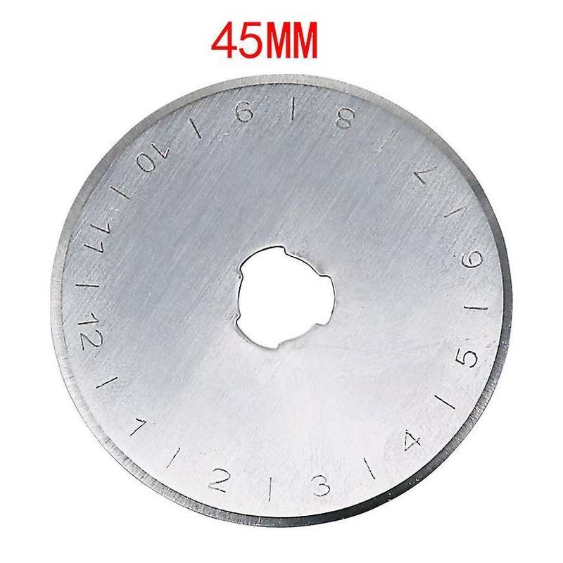 10pcs 45mm Rotary Cutter Blades Patchwork Fabric Quilting Cutters