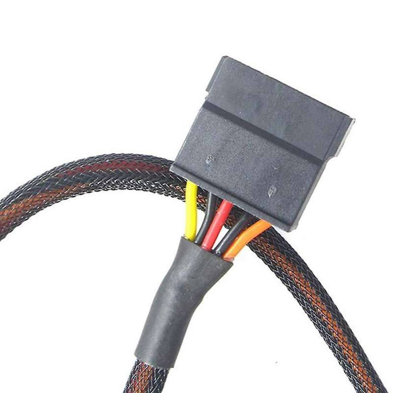2pcs 6pin to 15pin X2 Sata Power Cable Cord for Dell 3650 3653 3655