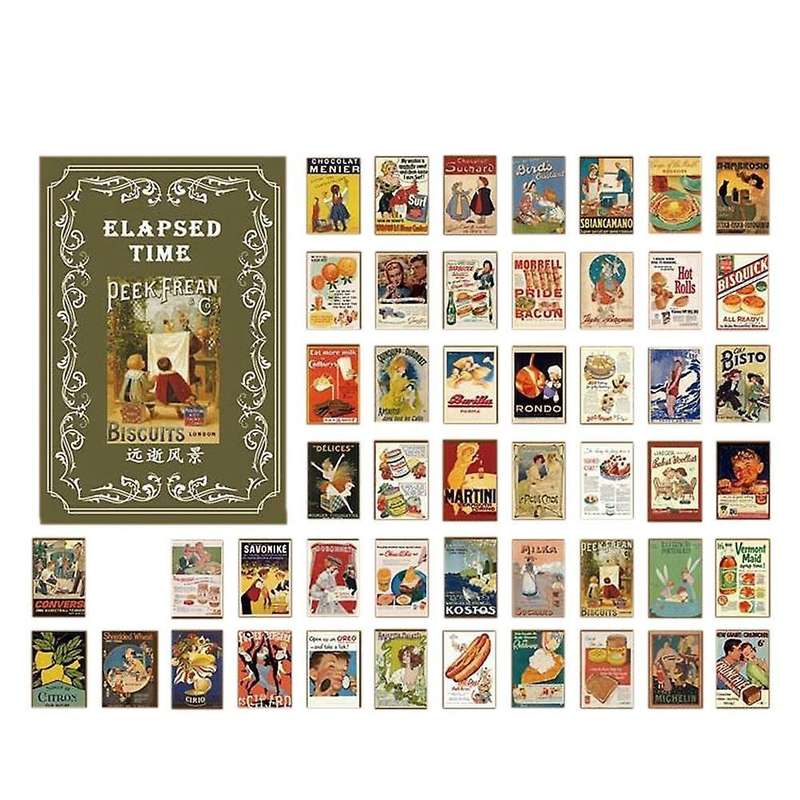 Vintage Scrapbooking Paper Collection Phone Decoration Scrapbook H