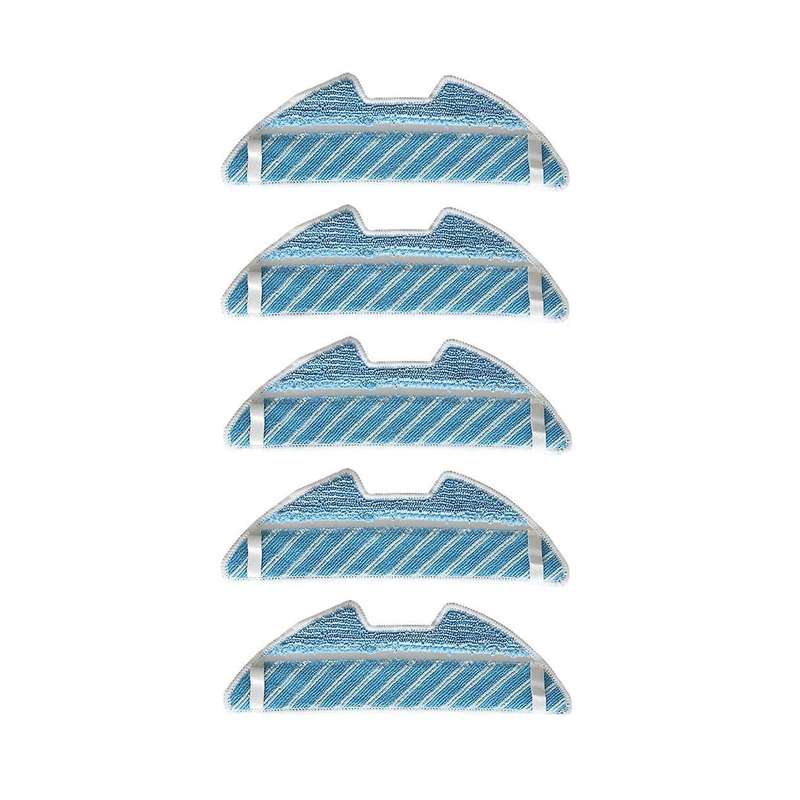 New 5 Packs Mop Cloth for Conga 1290 1390 1590 Robot Vacuum Cleaner