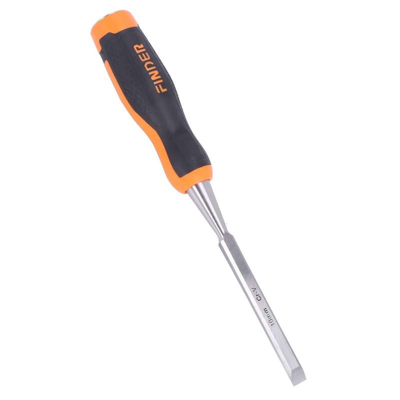 Finder 10mm Carpentry Flat Chisel Set Tpr Plastic Fiber Handle Diy