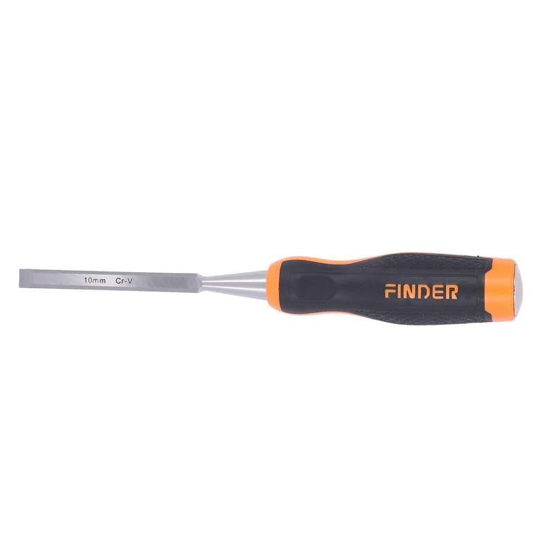 Finder 10mm Carpentry Flat Chisel Set Tpr Plastic Fiber Handle Diy