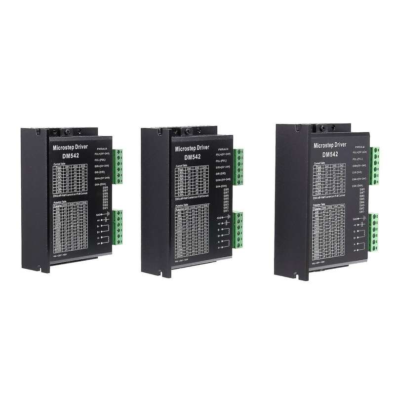 3pcs Stepper Motor Driver, Dm542 Stepper Motor