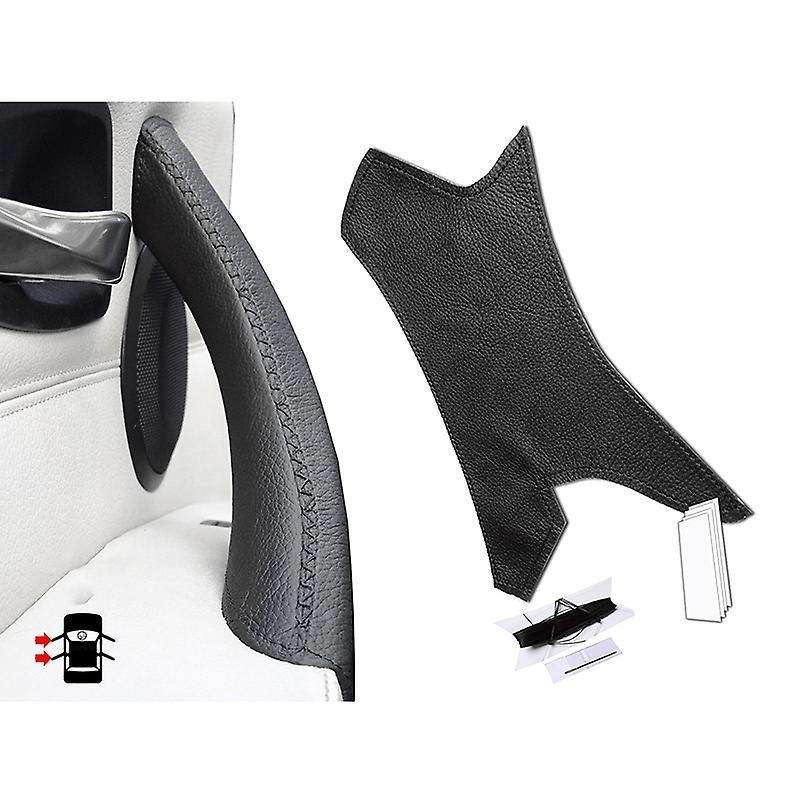 Car Leather Door Handle Cover for Bmw 3 Series E90 E91 Black Left