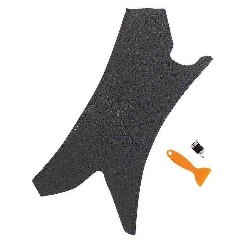 Car Leather Door Handle Cover for Bmw 3 Series E90 E91 Black Left