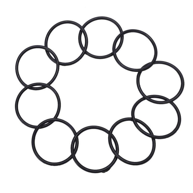 10 Pcs Mechanical Black Rubber O Ring Oil Seal Seals, 36 Mm X 30 Mm