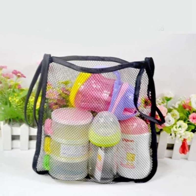 Stroller Storage Bag Cart Mesh Bag Net Pocket Water Cup Storage Bag