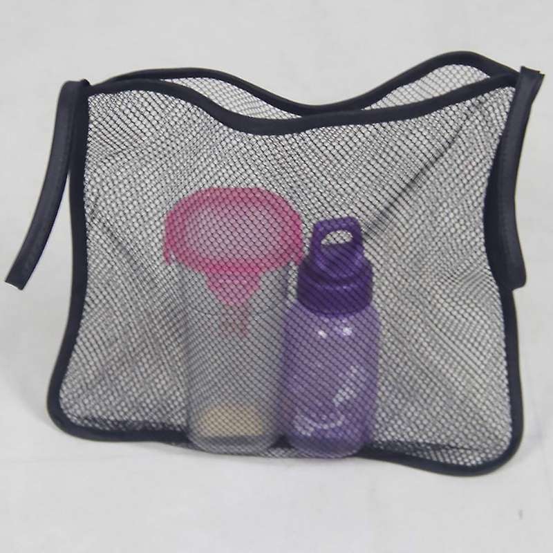 Stroller Storage Bag Cart Mesh Bag Net Pocket Water Cup Storage Bag