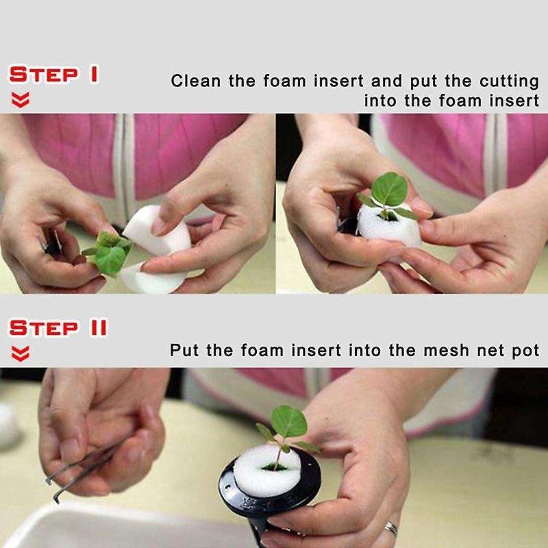 100pcs/set Planted Sponge Vegetable Cultivation System 32x30mm