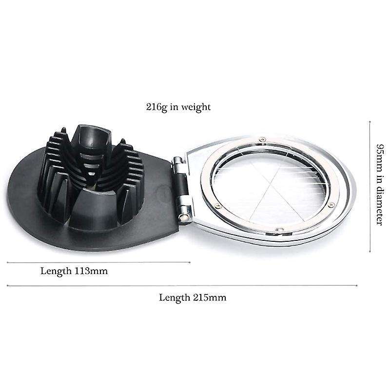 Egg Cutter Heavy Duty Slicer for Fruit Slicer, with 2 Slicing Styles