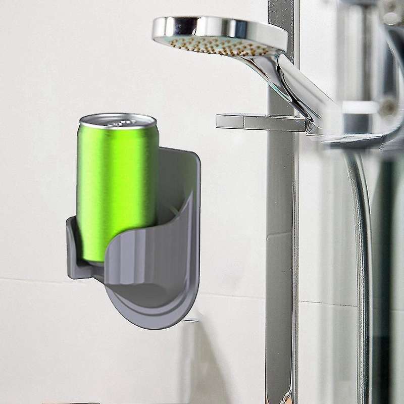 Wall-mounted Cup Holder Drink Holder for Large Drinks Gray