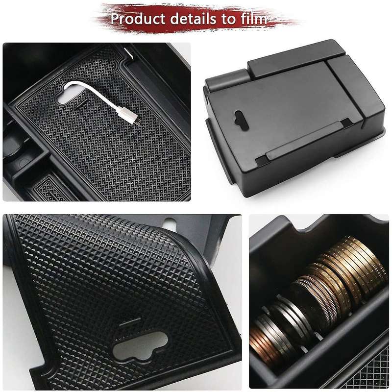 Center Console Organizer Tray for 2020 2021 Hyundai Santa Fe Tm