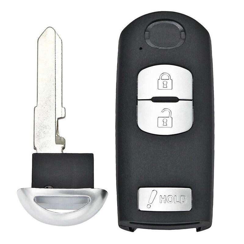 Replacement 3button Remote Key Fob Shell Case for Mazda 3 Cx-3