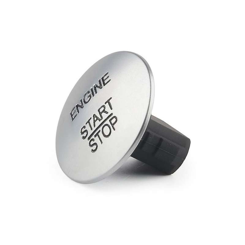 One-button Start Button Switch for All Mercedes-benz Series Silver