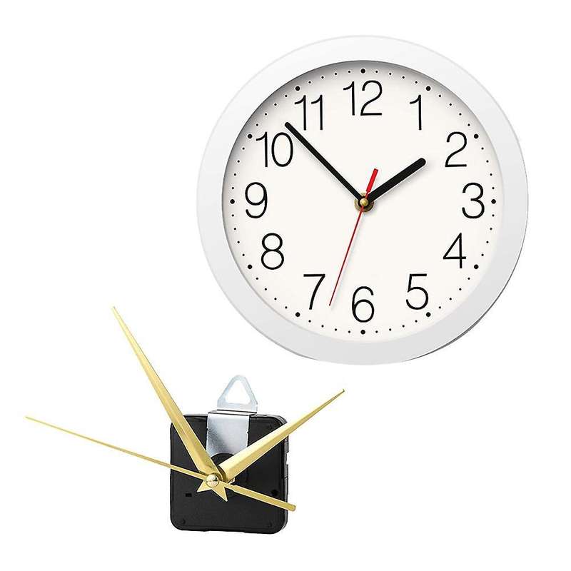2pcs High Torque Long Shaft Clock Movement, Clock Mechanisms Battery