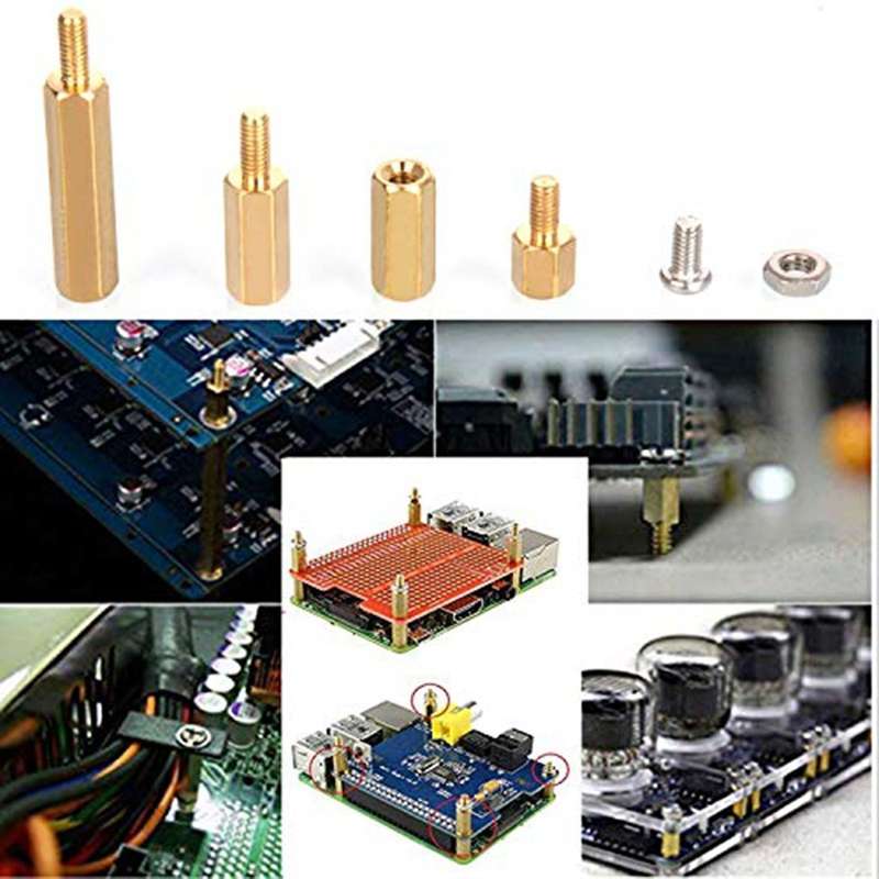 124pcs Installation Tool M2.5 Series Brass Hex Standoff / Nuts+screws