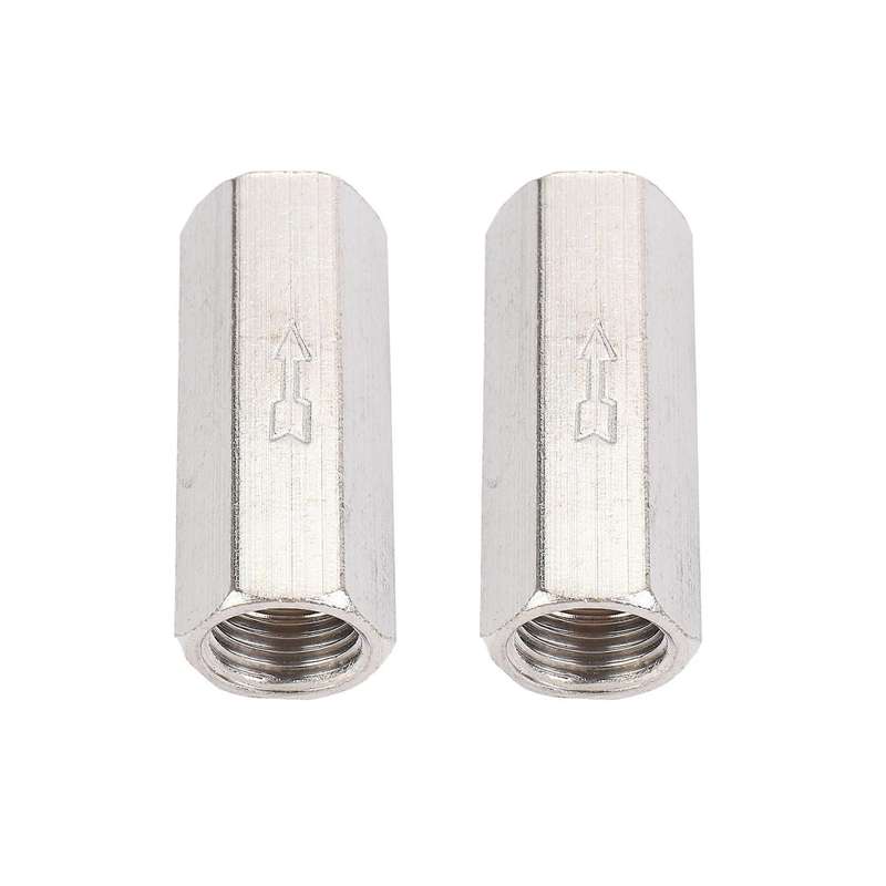 1/4 Inch Threaded Full Port One Way Air Check Gas Oil Water Valve