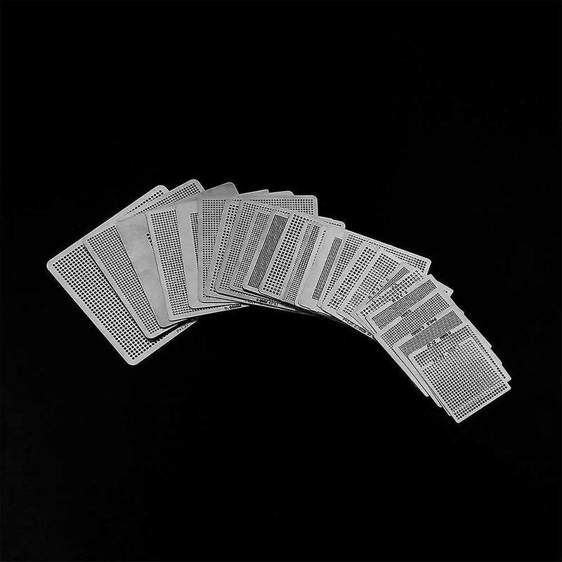 27pcs Universal Direct Bga Heating Stencil Fixture for Smt Smd Chips