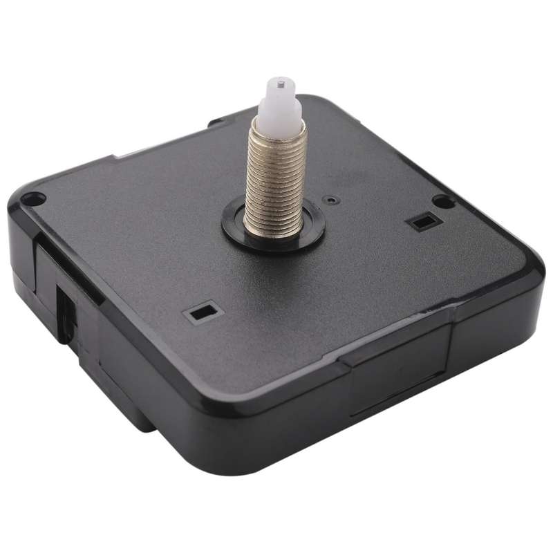 Clock Movement Mechanism with Silver Hour Minute Red Second Hand Diy Tools Kit