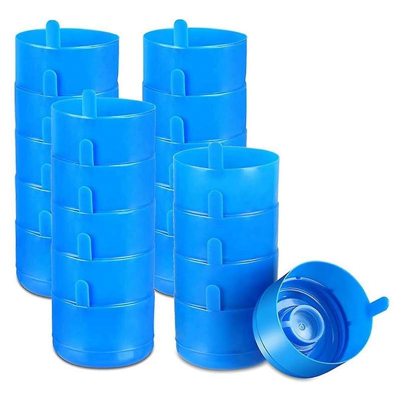5 Gallon Water Jug Cap,55mm with Handle for Screw Top Bottles, 20pack