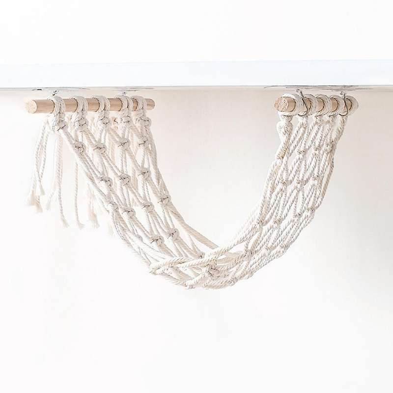 Kitchen Fruit and Vegetable Net Bag Hand-woven Basket Large-capacity