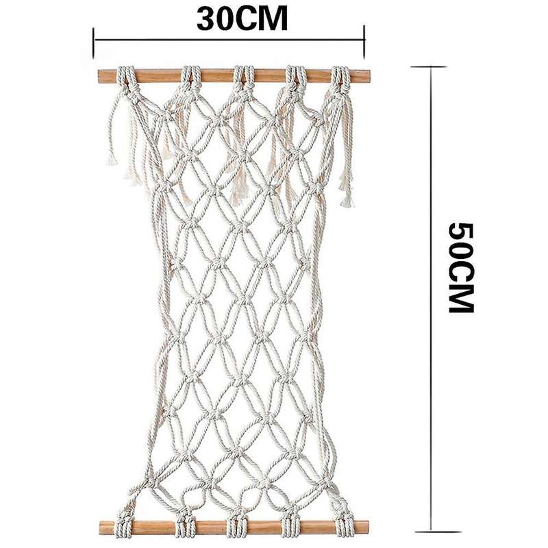 Kitchen Fruit and Vegetable Net Bag Hand-woven Basket Large-capacity