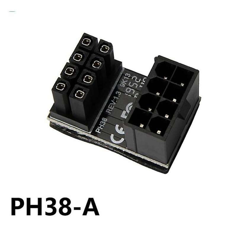 Gpu Vga Atx 8 /6 Pin Female to Male Connector for Image Card,4pack