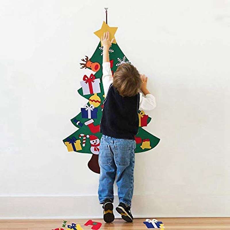 Felt Christmas Tree for Kids Diy Christmas Tree with Toddlers