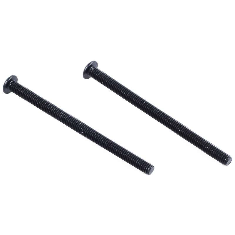 M3 X 45mm Alloy Steel Hex Socket Button Head Screws Black 20 Pcs